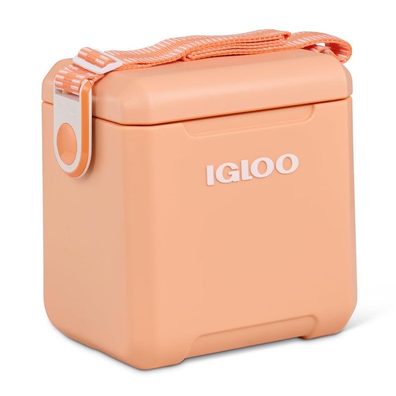 Igloo Apricot 11 Qt Tag-Along Too Strapped Picnic Style Cooler - Image 1