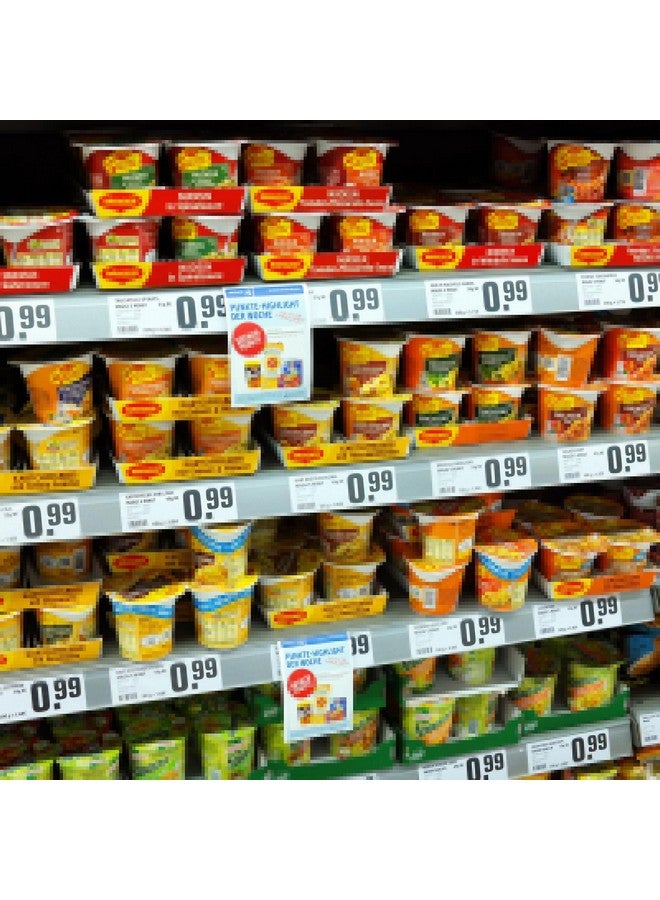 Leinuosen 2000 Pcs Clear Plastic Tags Shelf Label Holders Price Tag Paper Label Holders For Storage Bins And Shelves, Transparent Basket Bin Labels Display Label Holder For Classroom Office Shop - Image 4