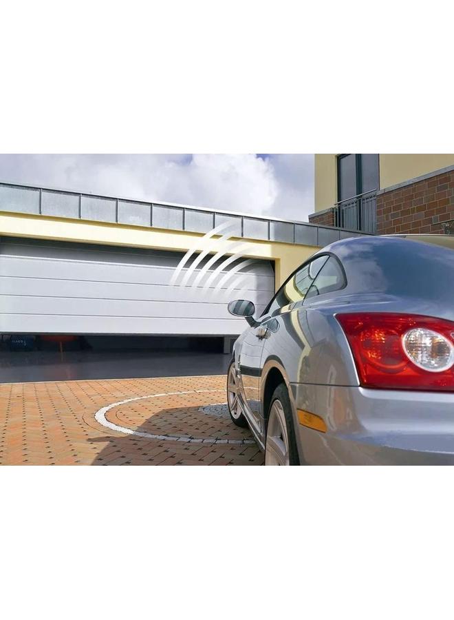 Bluejw Garage Door Opener 390mhz Remote Keychain,Replacement for Genie Intellicode & Overhead Door GIT-1/ACSCTG Type 1,4-Button - Image 2