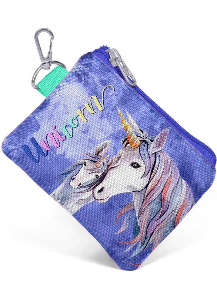 CORAL HIGH Lavender Unicorn Coin Purse 21768