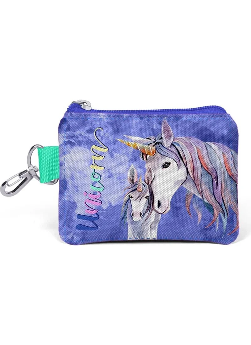 CORAL HIGH Lavender Unicorn Coin Purse 21768