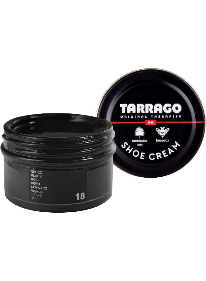 TARRAGO Shoe Cream 50ml | Shoe Polish and Smooth Cream based on natural waxes  - Image 1