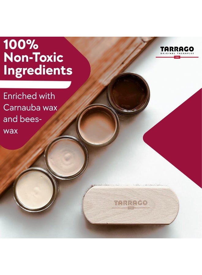 TARRAGO Shoe Cream 50ml | Shoe Polish and Smooth Cream based on natural waxes  - Image 4