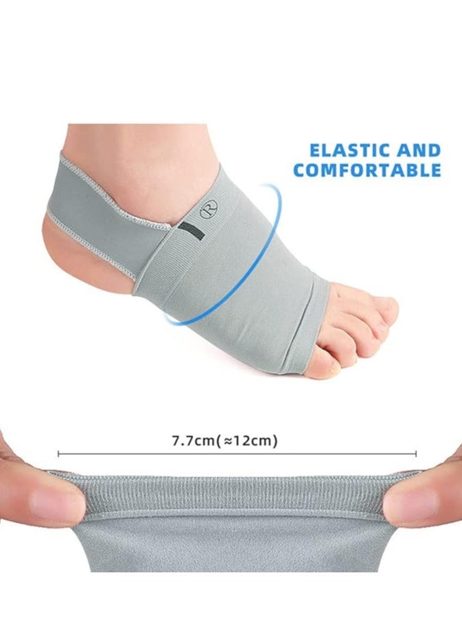 Arch Support Sleeves - Plantar Fasciitis Relief, Heel Spurs Pain Strap, Flat Feet Socks, Foot Care Insoles Orthotic for Comfort（1 Pair） - Image 4
