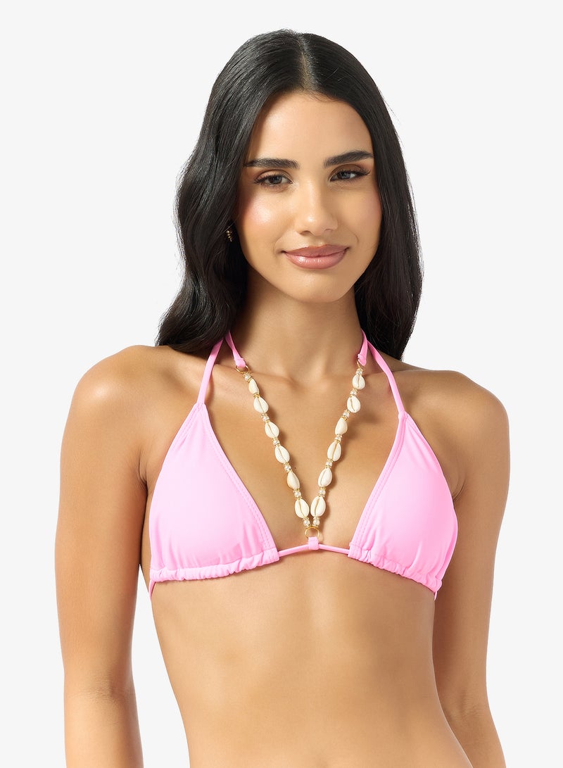 Ginger 2 PC Bikini Set with Tie Up Detail - Image 3