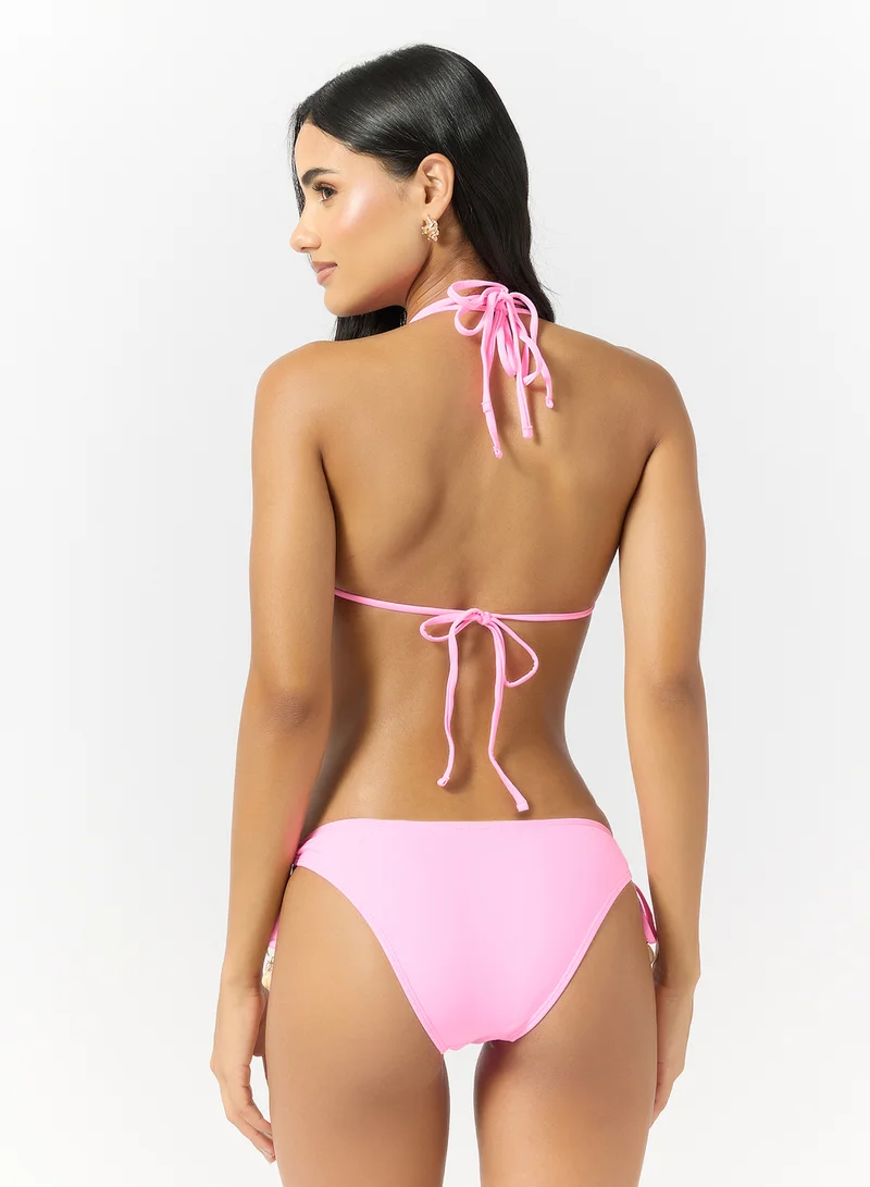 Ginger 2 PC Bikini Set with Tie Up Detail