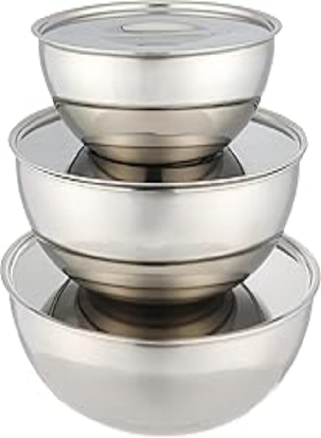 SAS Refrigerator Set 3 Pieces, Stainless Steel No. 1