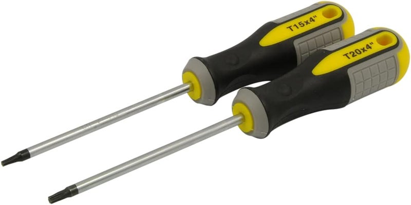 RoadPro RoadPro RPS30103 Torx Screwdriver Set includes T15 and T20 Drivers  - Image 1
