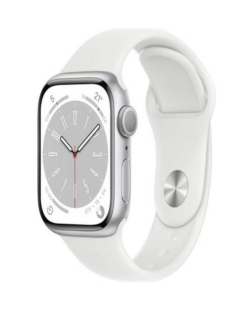 AROAQ - White Smart Watch i8 Pro Max Sport Fitness - Image 1