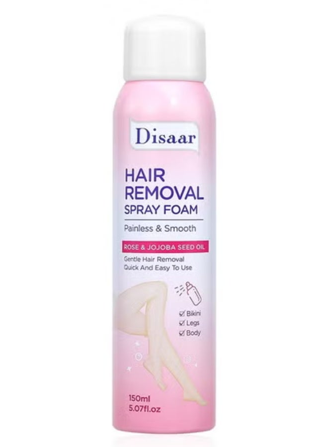 Hair Removal Spray Foam Rose And Jojoba Seed Oil 150 ml