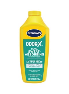 Odor-X Ultra Sweat-Absorbing Foot Powder - 7 OZ (198 g)