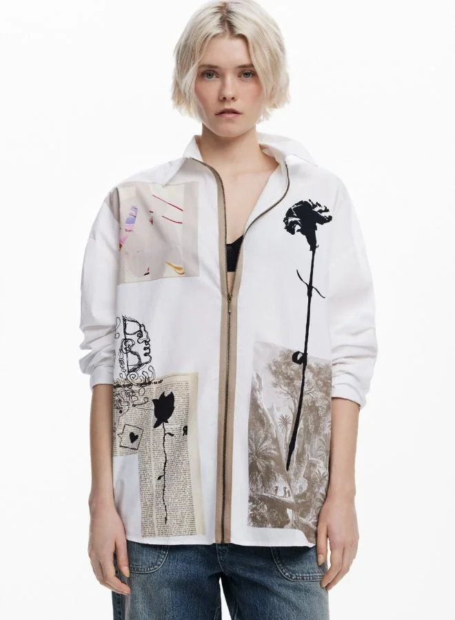 DESIGUAL Shirt Designed By Mr. Christian Lacroix