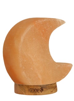 GEOHONEY Geohoney - Himalayan Salt Lamp Half Moon  - Image 2
