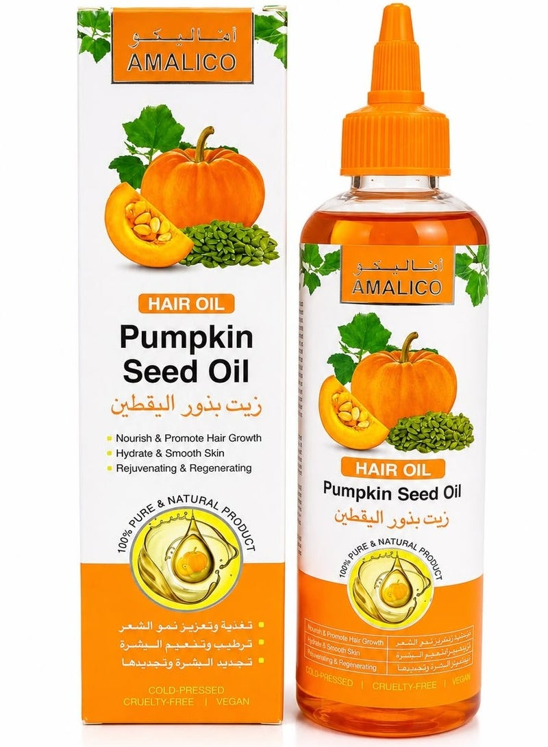 AMALICO Hair Oil Pumpkin Seed Oil 250ml - Image 1