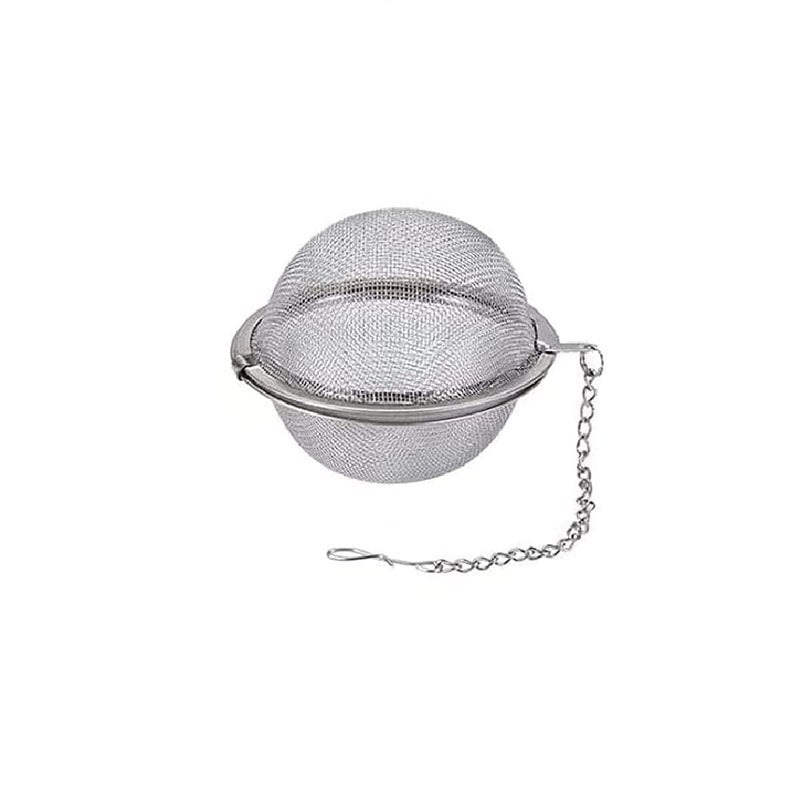 BNs Stainless Steel Mesh Tea Ball Tea Strainers Tea Strainer Filters for Tea Stainless Steel Tea Balls Tea Strainers with Chain Hook Bigger Size Pack of 1  - Image 1