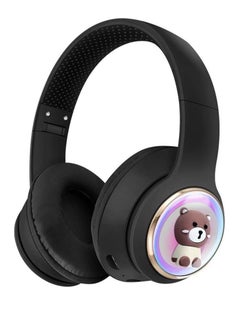 AMBERJACK Wireless Music BT Headphones for Gaming Over Ear Foldable Noise Protection Headset AKZ55 For Children Boy Girl Travel School Phone Pad Tablet PC  - Image 1