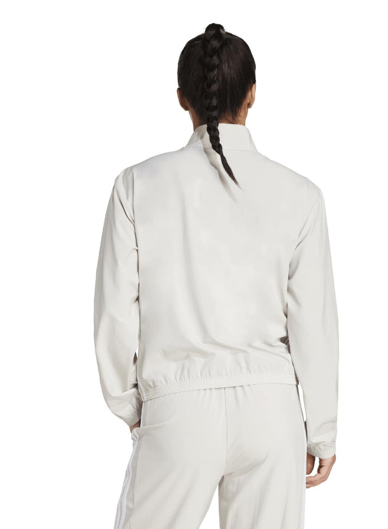 Adidas Workout Essentials 3-Stripes Woven Warm Up Jacket - Image 2