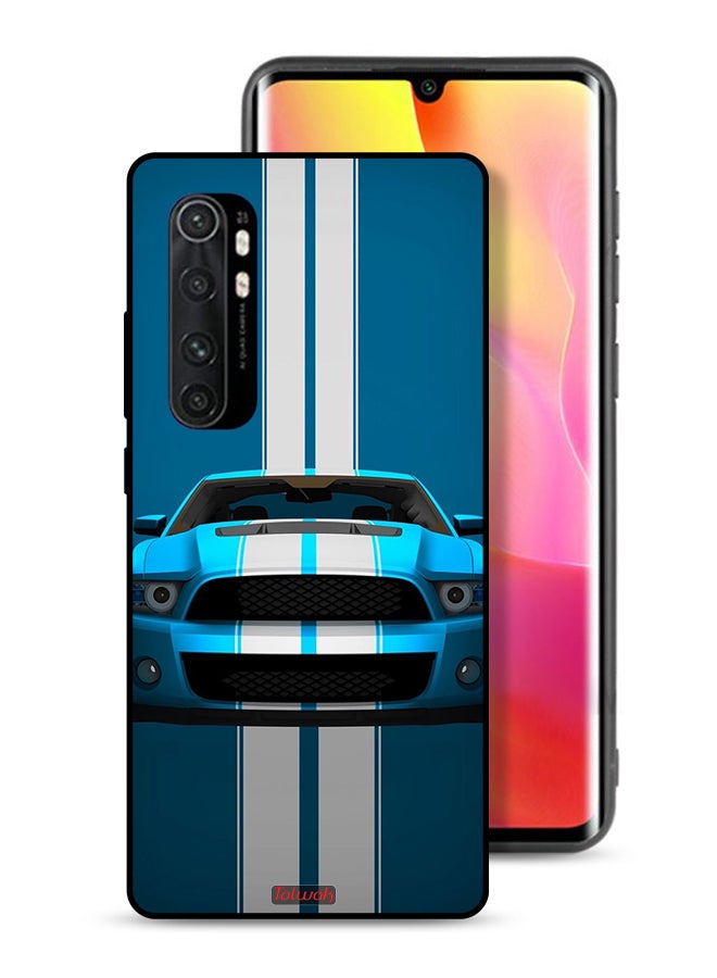 Tolwak Xiaomi Mi Note 10 Lite Protective Case Cover Car Abstract Art - Image 1