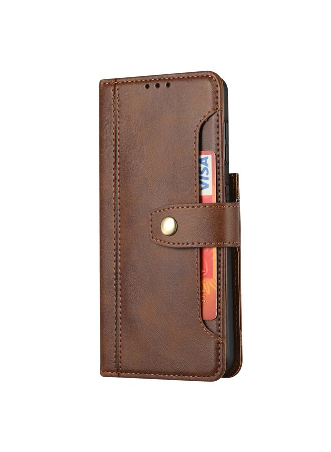 erorex Case For Samsung Galaxy S30 Calf Texture Double Fold Clasp Horizontal Flip Leather Case with Photo Frame & Holder & Card Slots & Wallet - Image 2