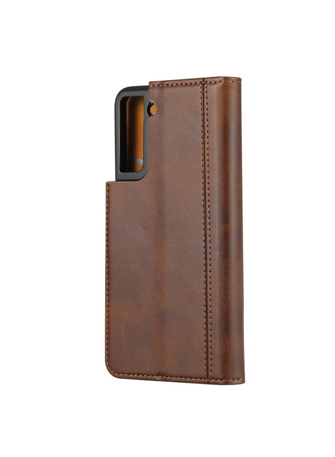 erorex Case For Samsung Galaxy S30 Calf Texture Double Fold Clasp Horizontal Flip Leather Case with Photo Frame & Holder & Card Slots & Wallet - Image 3