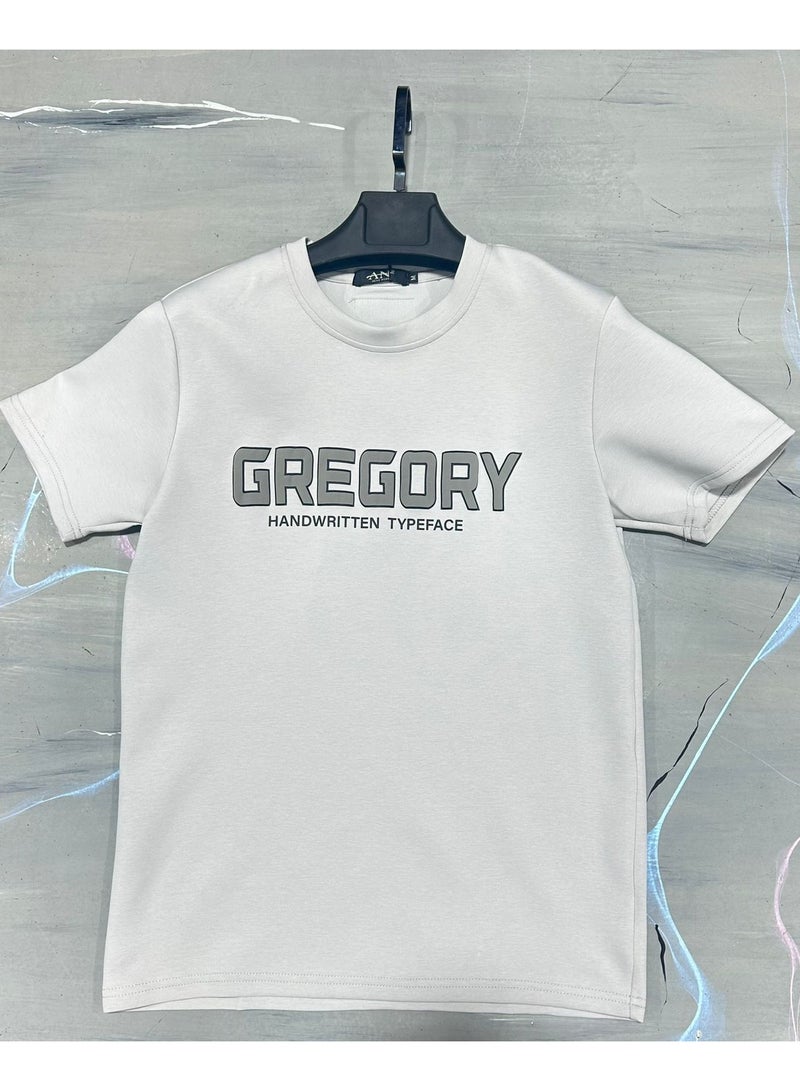 دانتيل لاين تيشيرت طبي بتصميم عصري GREGORY - Image 2