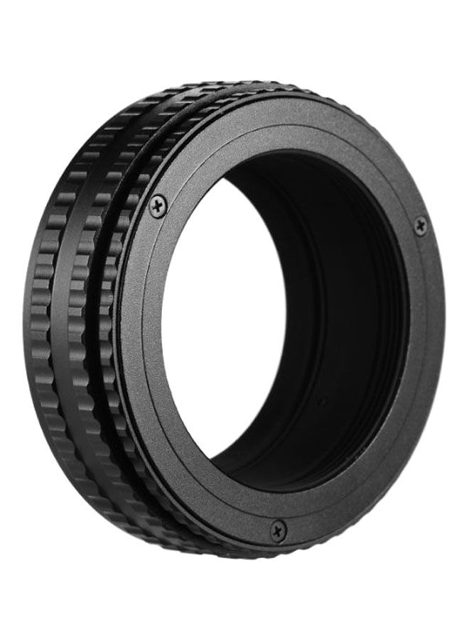 NIBEMINENT Lens Focusing Helicoid Adapter Ring Macro Extension Tube Black  - Image 1