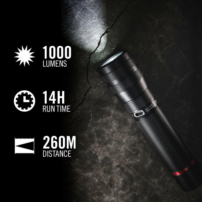 Coast G60R 1000 Lumen Waterproof Rechargeable LED Flashlight 2Pack - Image 2