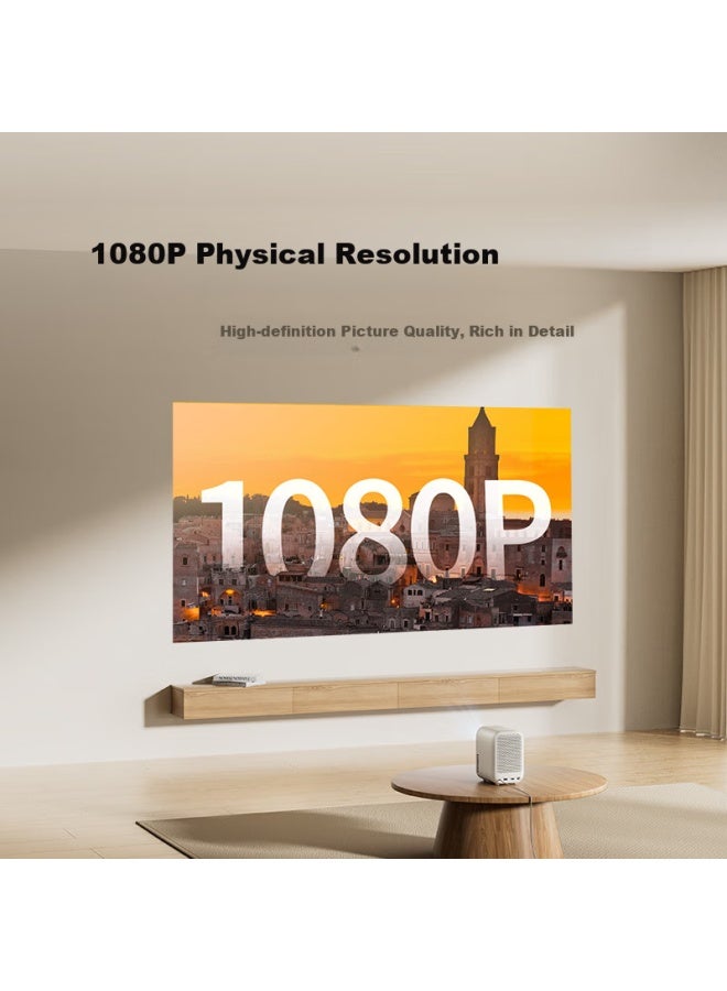 M I Mi Projector Redmi3 Lite Edition Home Projector Smart Home Theater Touch-free Focus Touch-free Correction 1080p Physical Resolution Miui System - Image 2