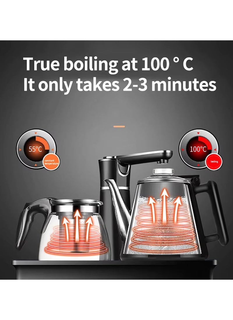Generic - Smart Bottom-Loading Water Dispenser | Hot, Cold & Room Temp Options | Vertical Tea Bar with Remote Control | Smart Temperature Sensor, Durable for Home, Office & Kitchen - Image 1
