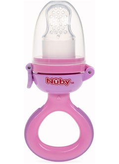 Nuby Nuby Twist N' Feed Infant First Foods Feeder with Hygienic Cover: 10M+, Colors May Vary, Multi  - Image 4