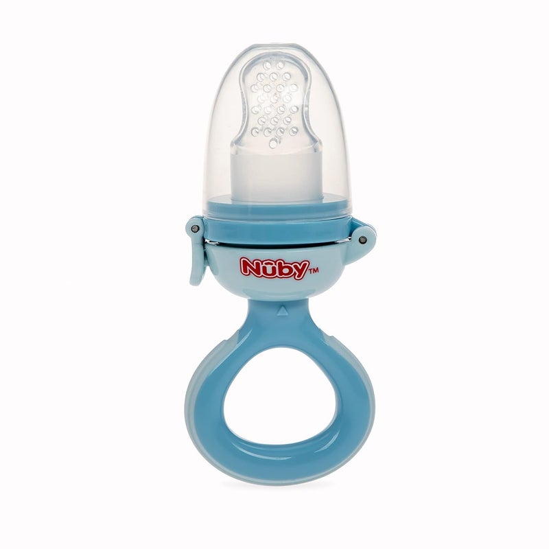 Nuby Twist N' Feed Infant First Foods Feeder with Hygienic Cover: 10M+, Colors May Vary, Multi - Image 3