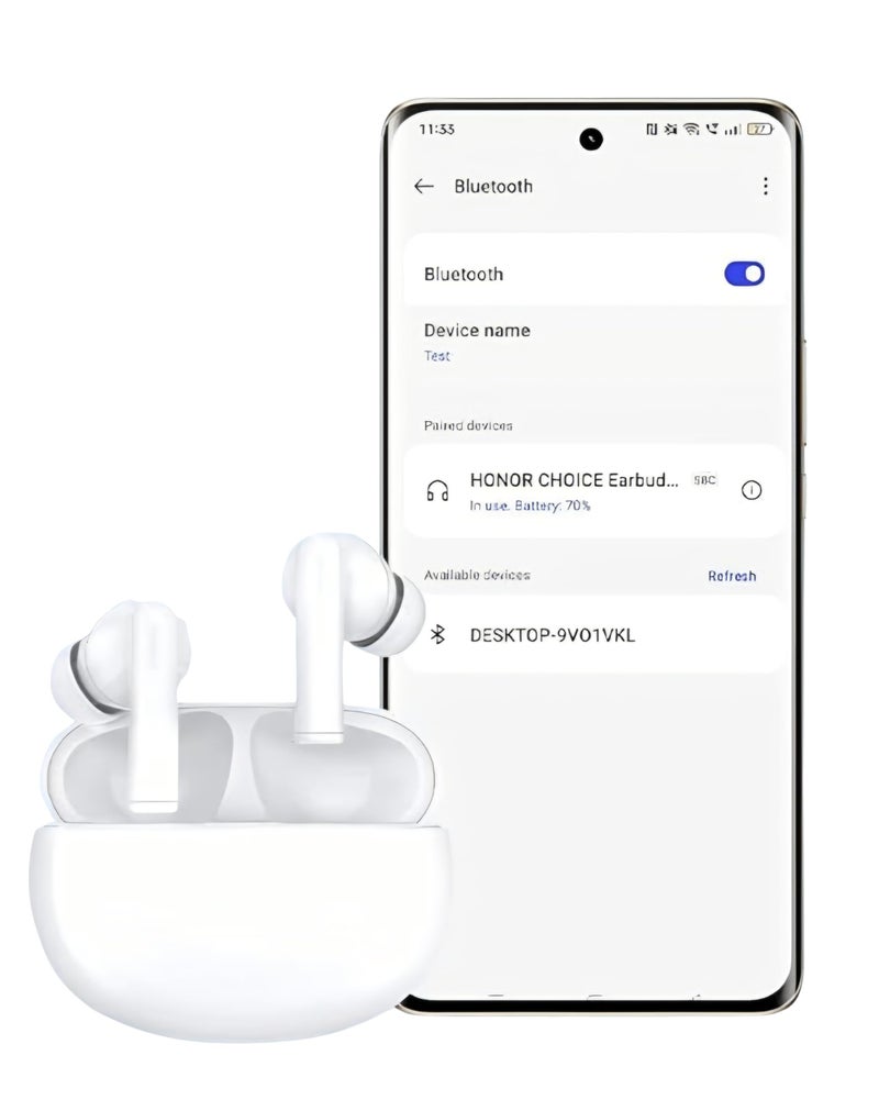 Honor Choice Earbuds X5 (White) - Image 3
