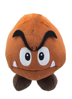 Little Buddy Little Buddy Super Mario All Star Collection 1427 Goomba Stuffed Plush, 5", Multi-colored  - Image 1
