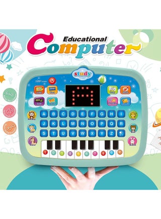 Assorted Color Kids Learning Tablet for Toddlers with LED Screen | Interactive Educational Toy Teaching Alphabet, Numbers, Words, Music & Math | Early Development Montessori Electronic Pad for Boys & Girls Age 3-6 | Smart Learning Tablet Gift for Kids - view 4
