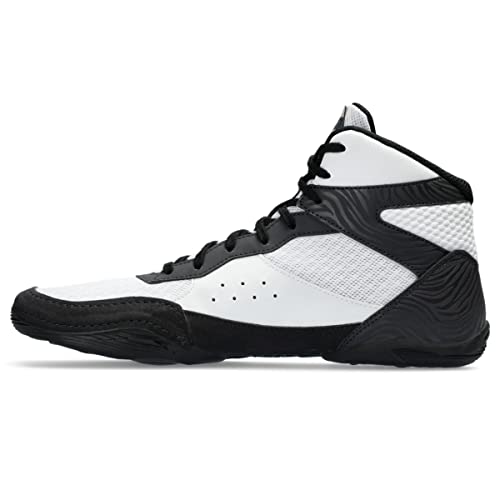 ASICS Men's Matflex 7 Wrestling Shoes, 6.5, White/Champagne - Image 4