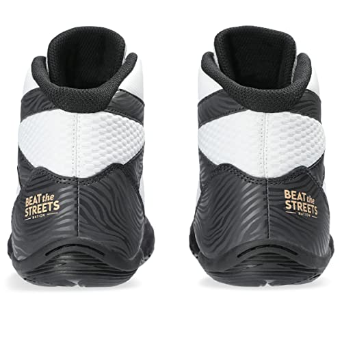 ASICS Men's Matflex 7 Wrestling Shoes, 6.5, White/Champagne - Image 5