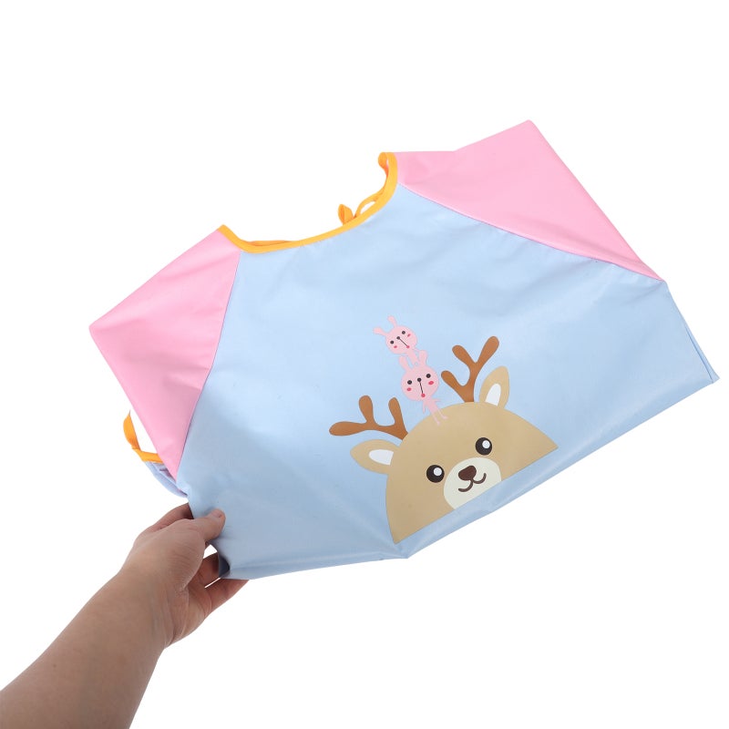 🧸 مئزر مقاوم للماء مع جيب وحجم قابل للتعديل للفنون والطعام - Image 3