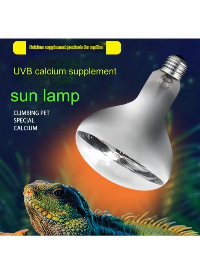 Nomoy Pet Full Spectrum Solar Reptile Heat Lamp UVA & UVB 100W