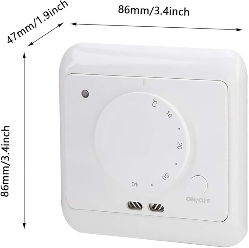 Programmable Floor Heating Thermostat Temperature Controller 16A Home Improvement - Image 3