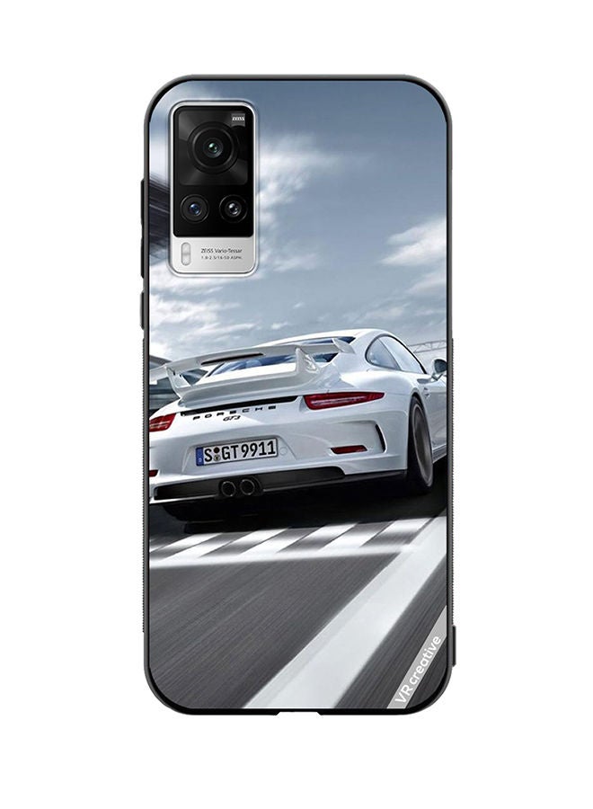 VR CREATIVE Protective Case Cover For Vivo X60 Pro Porsche 911 Design Multicolour - Image 1