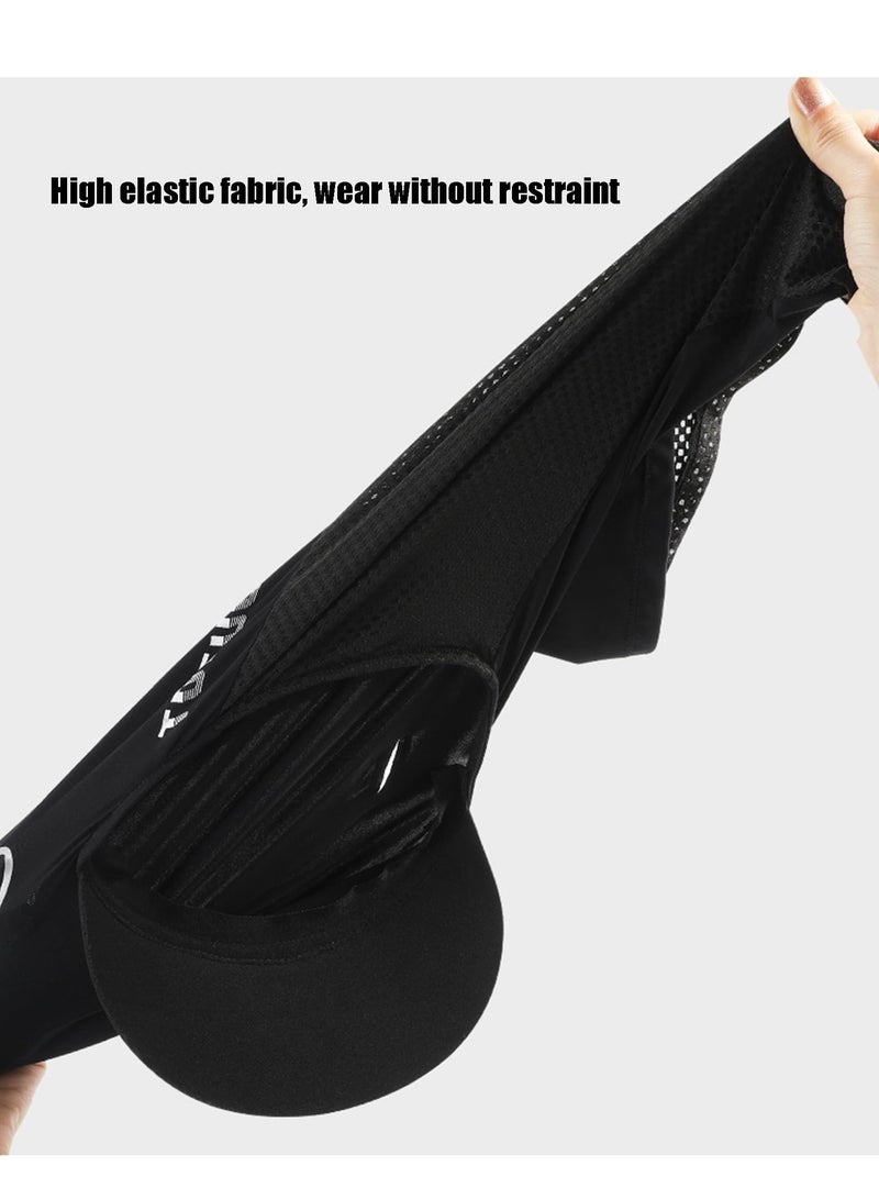 Balaclava Face Mask Sun Protection Cooling Full Face Cover with Brim, Essentials for Cycling, Fishing