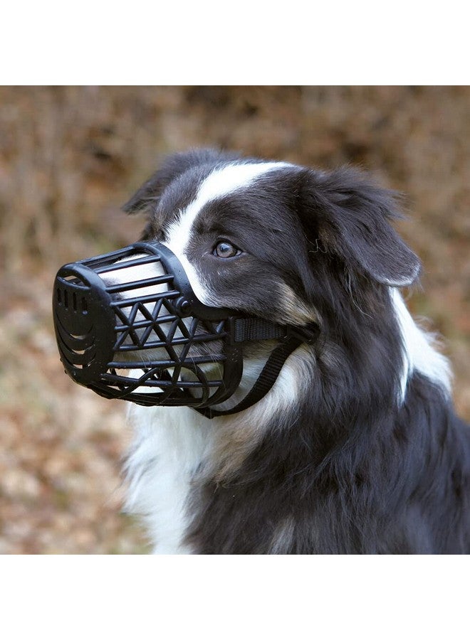 تريكسي كمامة بلاستيكية مقاس M باللون الأسود - Image 3