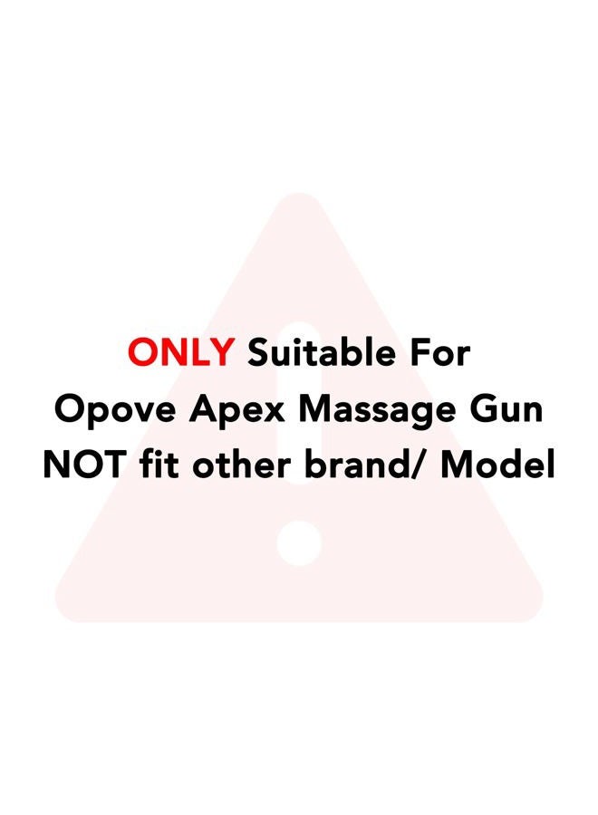 opove أوبوف أبيكس، مجموعة ملحقات رؤوس الاستبدال لأجهزة التدليك، أصلية - Image 2
