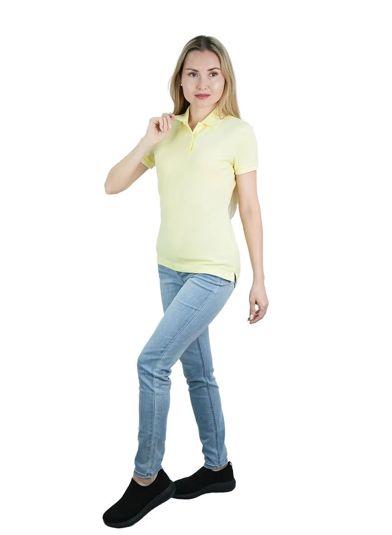 جيوردانو بولو قطن ليكرا نسائي بقصة ضيقة سادة