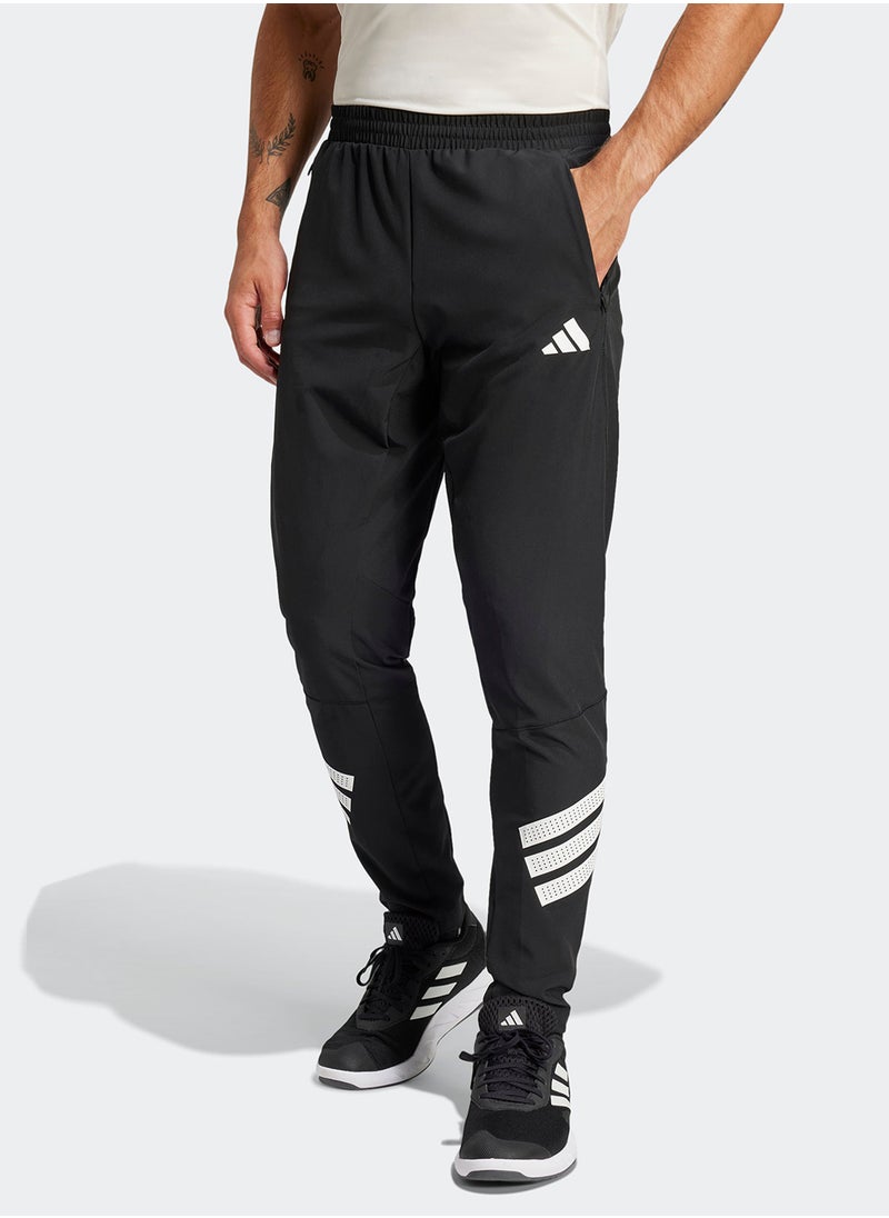 Adidas - Icon 3 Stripe Woven Sweatpants - Image 1