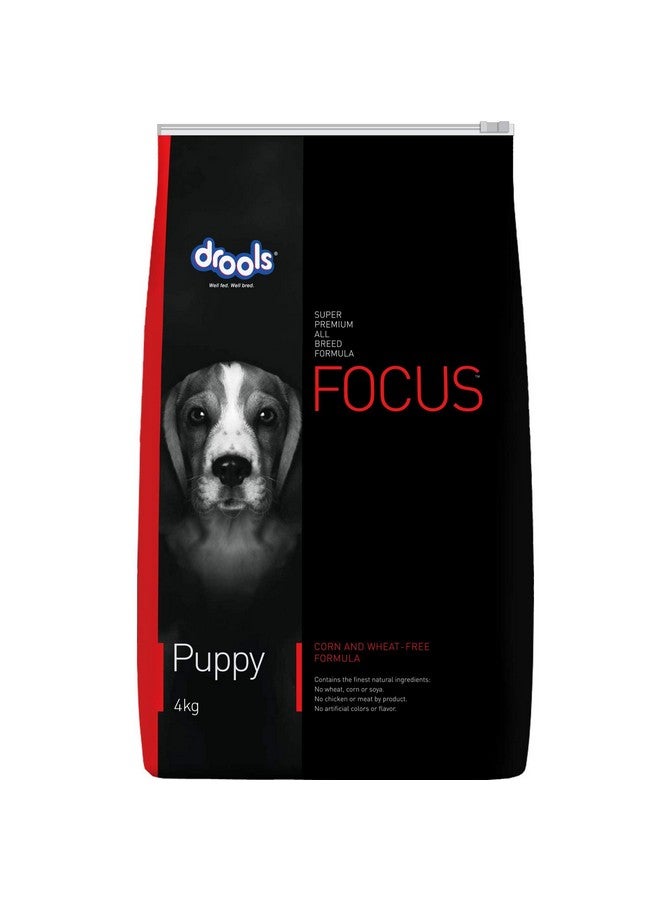 Drools Focus Puppy Super Premium Dry Dog Food, 4kg Pack - Image 1