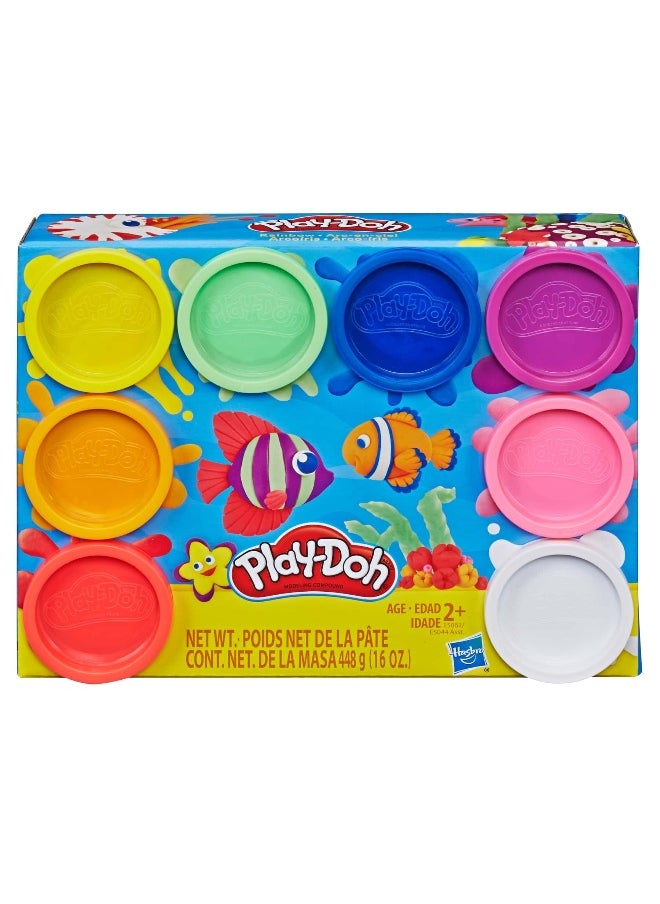 Play-Doh Play-Doh Rainbow Dough Set (8 Pack)  - Image 1