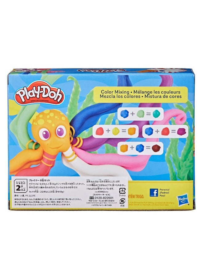 Play-Doh Play-Doh Rainbow Dough Set (8 Pack)  - Image 3