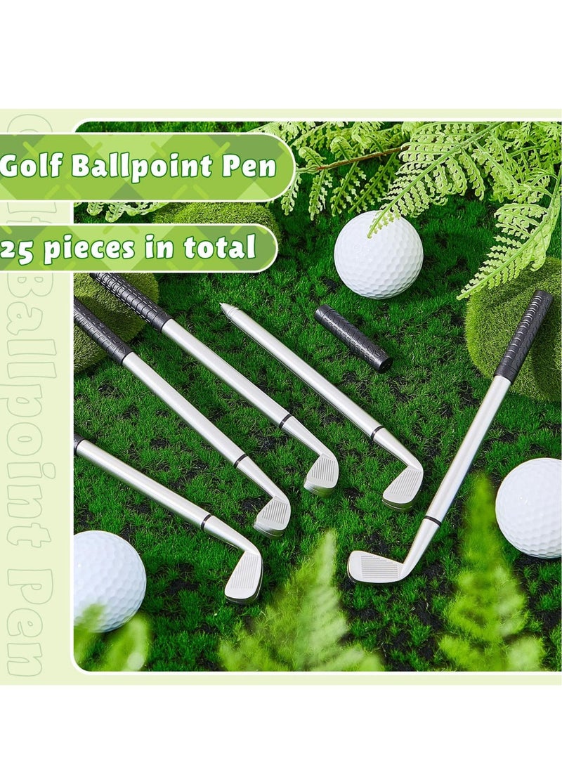 Y&D 25Pcs Golf Ballpoint Pen Set Mini Desktop Ball Gift Club Putter with Refills Golfers Box for Friends Office Accessories Desk Decor  - Image 5