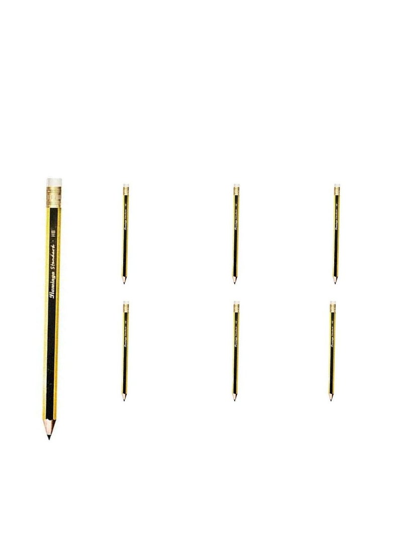 Flamingo Graphite 18piece Pencils - Image 1